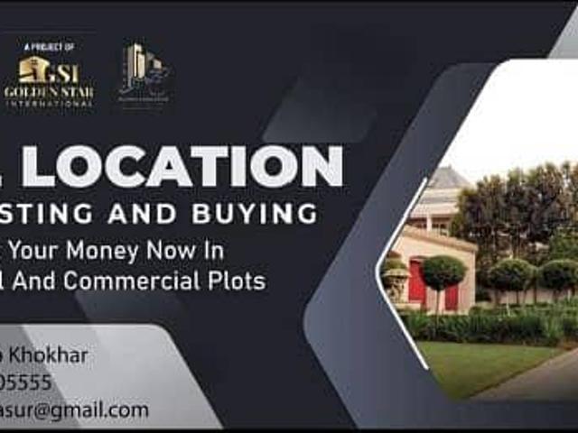 Plot with huge front on main by pass road in Pakistan | Clasf real estate