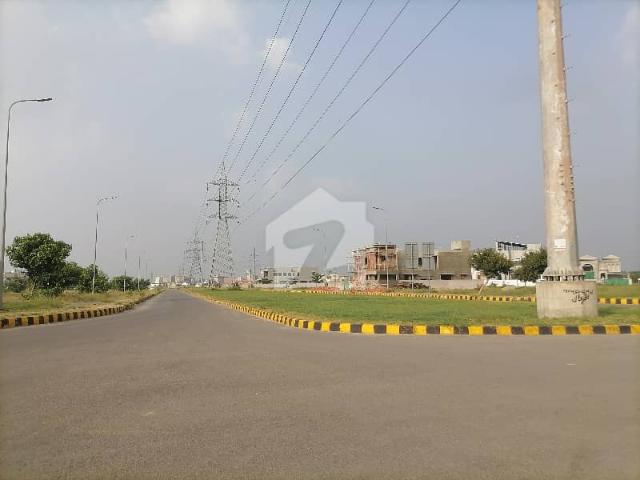 Plot # y 2734/3 2 kanal residential plot located in the best block of dha lahore