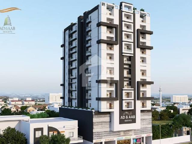 Plot # 5 D/3, Nazimabad, Khilafat Chowk, 3Bed 850sq ft, Apartment for Sale In 4 Year Easy Installment Plan | Prime Location