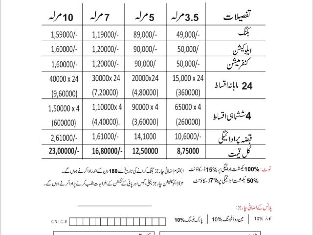 Plots are available easy installment on Dalazak Road Others Khyber Pakhtunkhwa Peshawar ID 70685