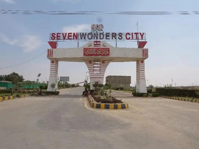 Plots Available For Sale In Seven Wonders City Phase 1 80 And 120 Sq Yards By Sialvi Estate And Builders Pvt Ltd Karachi Seven Wonders City ID 97821