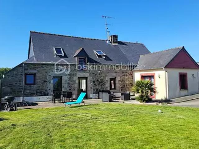Plouguenast Langast 22150 Achat / Vente maison 7 pièces t7 terrasse