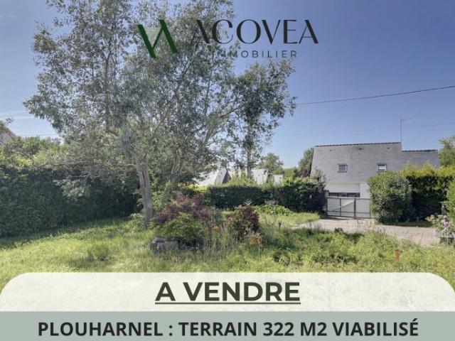 Plouharnel: terrain constructible 322 m2
