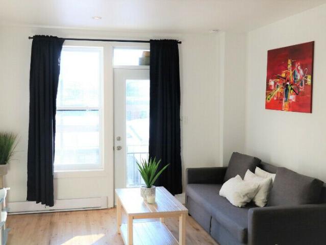 Plateau Mont Royal – Charmant logement 3 1/2 à louer