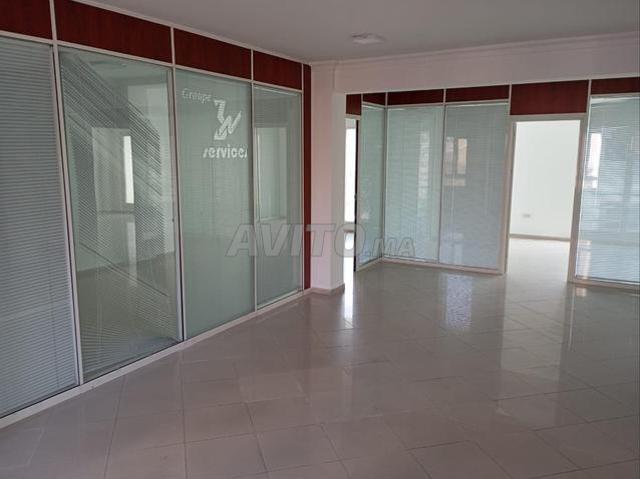 Plateau aménagé 130m2 au quartier 2mars