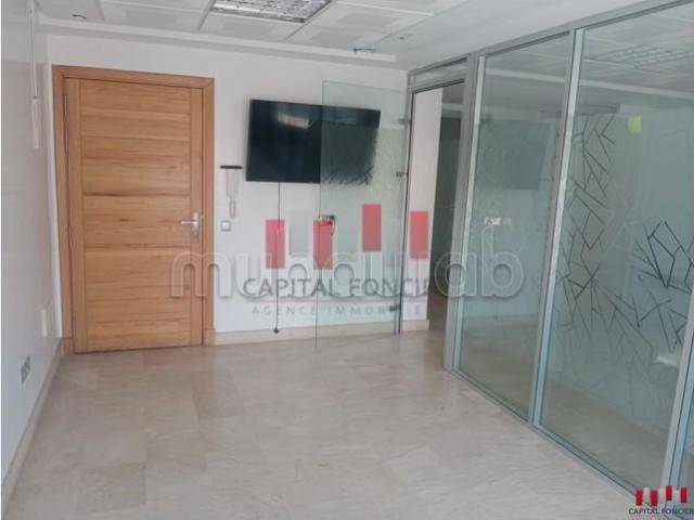 Plateau bureau 120 m2à la location Bd Zerktouni Immeuble pro