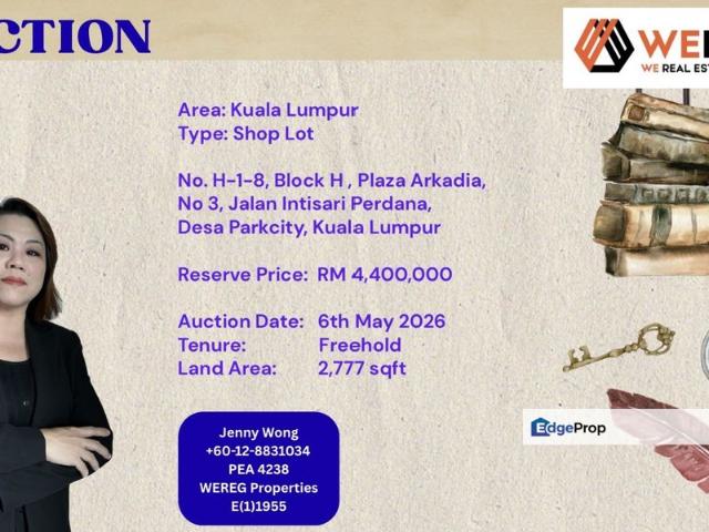 PLAZA ARCADIA, DESA PARKCITY