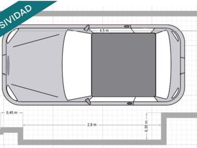 PLAZA DE PARKING COCHE PEQUEÑO O MOTO 10M2 CALLE SANTALO