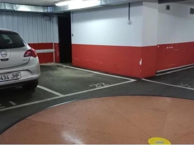 Plazas de garaje en alquiler