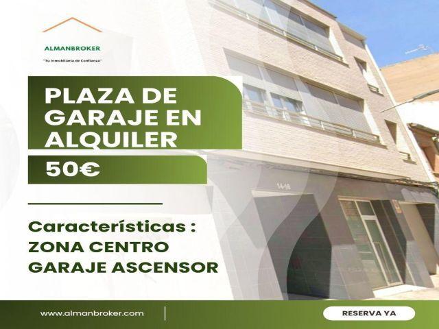 PLAZAS DE GARAJE EN ZONA CENTRO