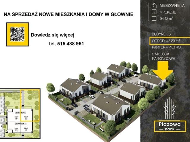 Plażowa 94,42 m², Głowno