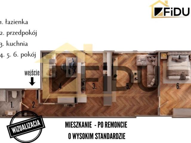 Plac Słowiański 69,86 m², Elbląg
