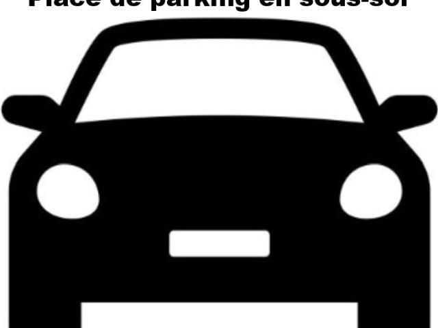 Place de parking en sous sol d'une copropriété fermée