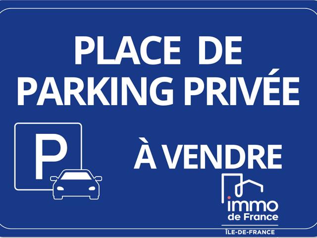 Place de parking en sous sol