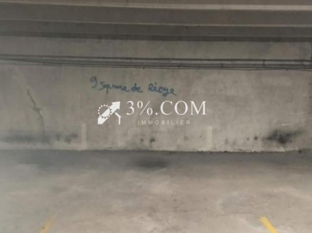 Place de parking en souterrain