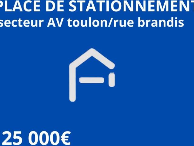 Place de stationnement Avenue de toulon/ rue brandis