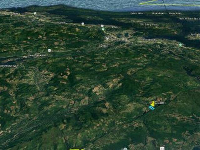 PLACER GOLD MINING CLAIM Jordan River Bear Creek near Sooke