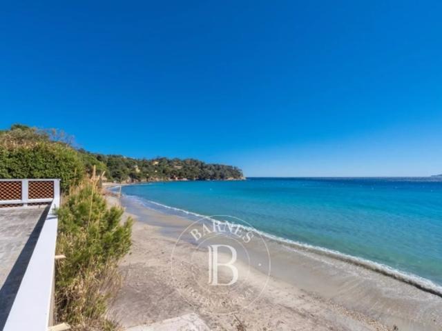 Plage du Canadel Pieds dans l'eau Vue mer Panoramique