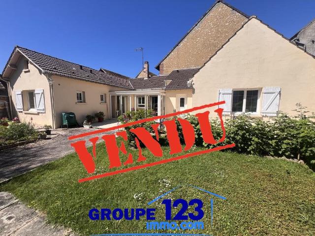 Plain pied au coeur d'Aillant sur Tholon 111m² Montholon