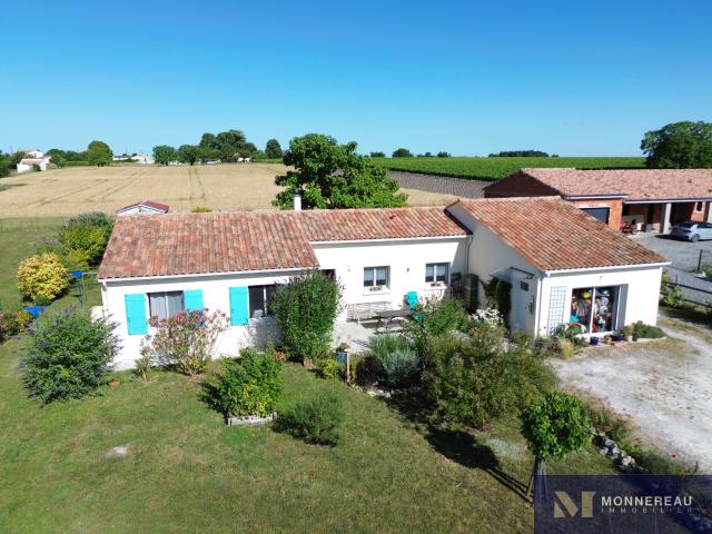 PLAIN PIED AVEC JARDIN ET QUATRE CHAMBRES