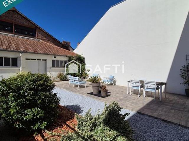 Plain pied avec terrasse et parking privatif!
