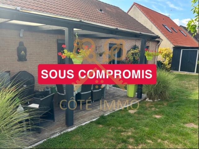 PLAIN PIED BRIQUES INDIVIDUEL 3 CHAMBRES JARDIN GARAGE