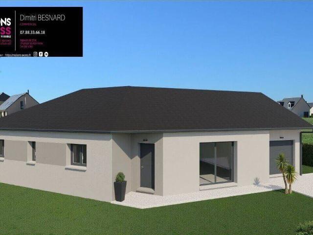 Plain pied de 105m² à 10 min de Saint Lô
