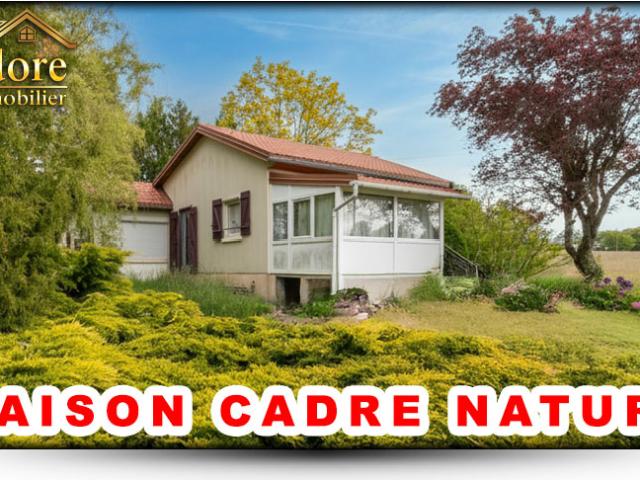 Plain pied sur plus de 36 ares de terrain !