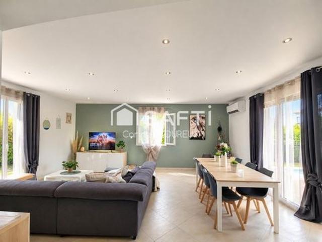 Plain pied 116 m² avec piscine – Coup de cœur