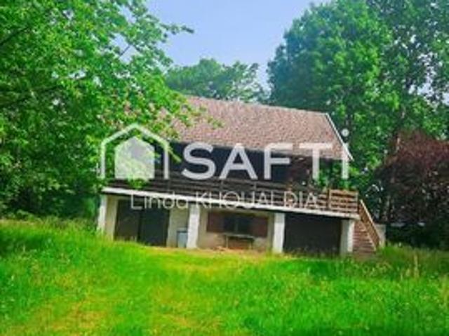 PLAINE – Chalet 78m² 3 chambres sur un terrain de plus de 36 ares dont une partie constructible