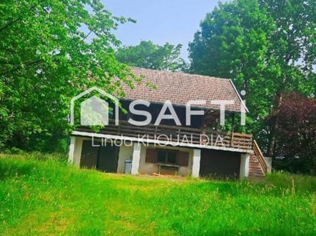 PLAINE – Chalet 78m² 3 chambres sur un terrain de plus de 36 ares dont une partie constructible
