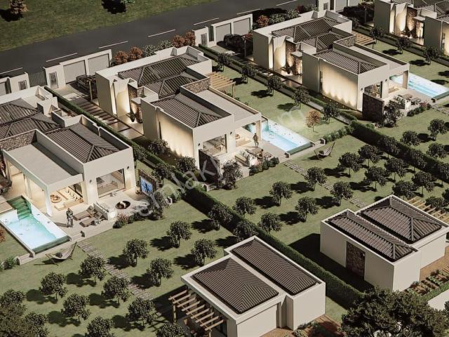 Plaja Yakın Havuzlu Tek Katlı Geniş Müstakil Villa | Tekce