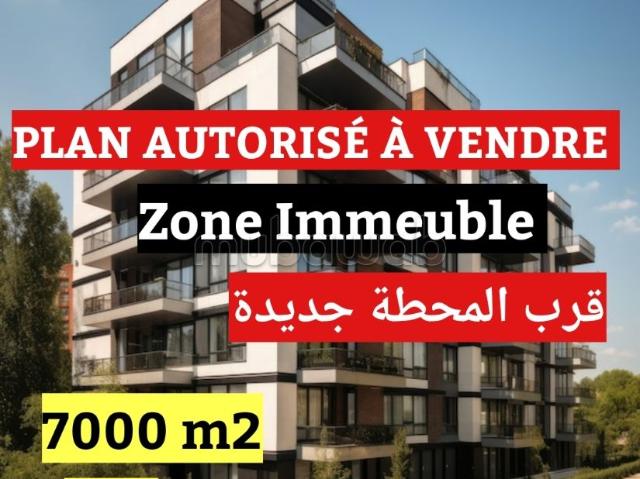 Plan autorisé pour Immeuble 7000m2 Bien Placé