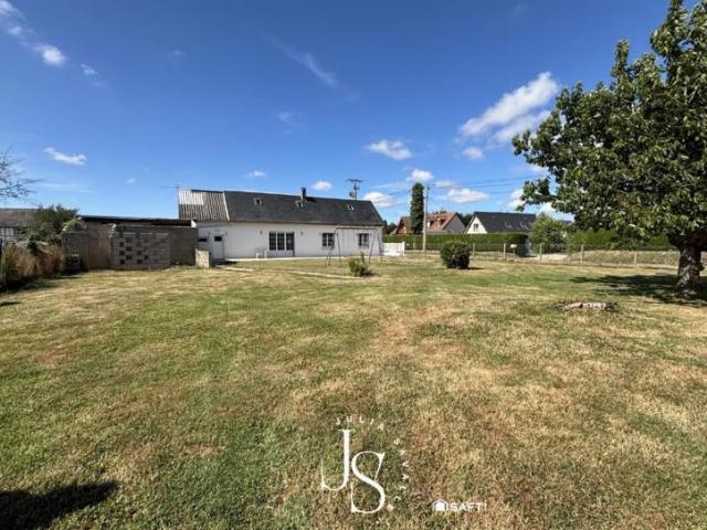 Plan pied, combles aménageables, garage, DPE D