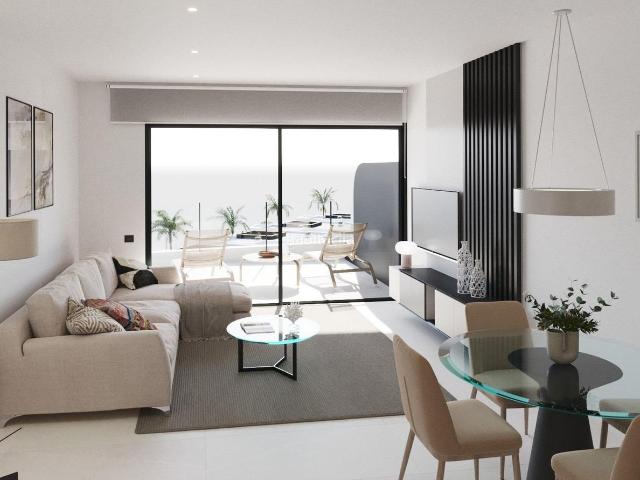 Planta baja en venta en Alcázares Los, Las Lomas de Rame Bahía Bella. Apartamento en planta baja de 2 dormitorios en primera línea de campo de golf, en Los Alcázares. Plantas bajas Alcázares.