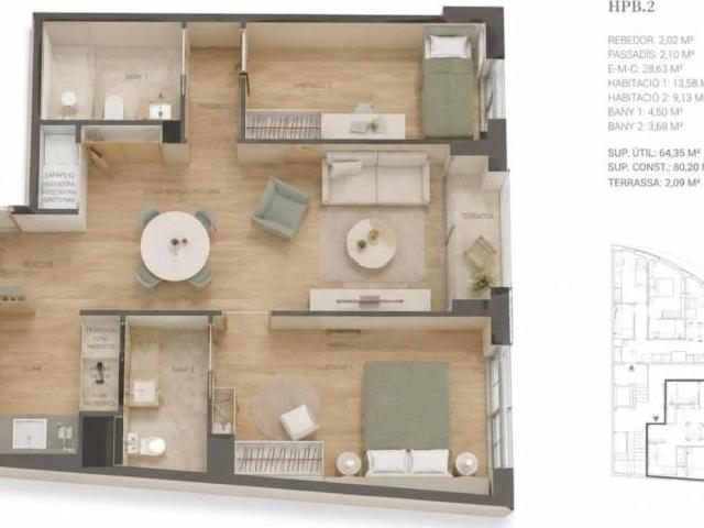 Planta baja en venta en Calella, Pekin