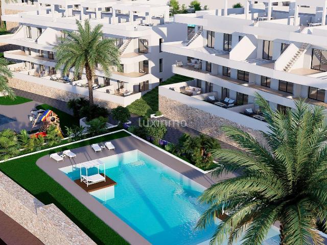 Planta baja en venta en Finestrat, Balcón de Finestrat Terra Marina. Modernos apartamentos con vistas abiertas en Benidorm. Plantas bajas.