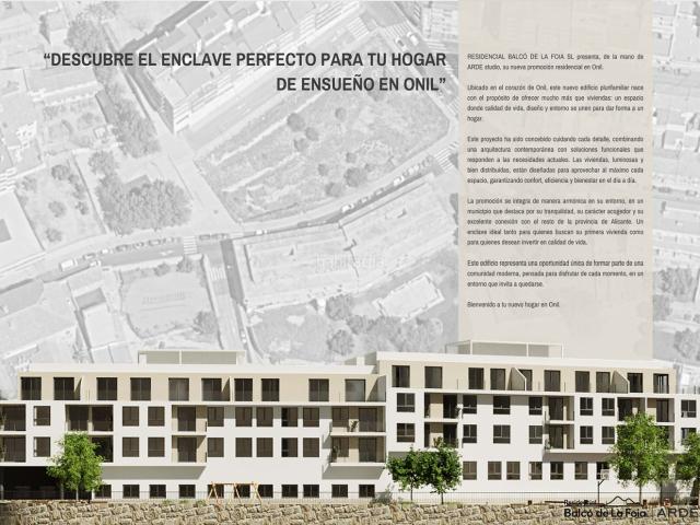 Planta baja en venta en Onil. Venta de piso moderno en Onil. Plantas bajas.