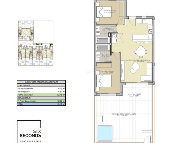 Planta baja en venta en Rojales. Descubra estenbspapartamento de diseño en planta baja situado en una cuidada promoción privada de solo 14 viviendas en Rojales, en. Plantas bajas.