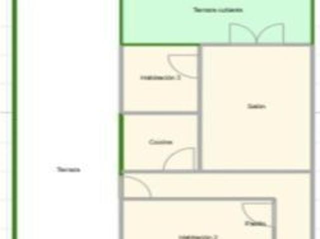 Planta baja en Cala Egos con amplia terraza privada al lado de la playa