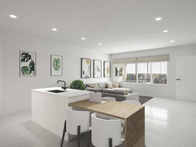 PLANTA BAJA REFORMADA A ESTRENAR, 3 HABITACIONES, 2 BAÑOS, TERRAZA, PATIO PISABLE, 106 METROS