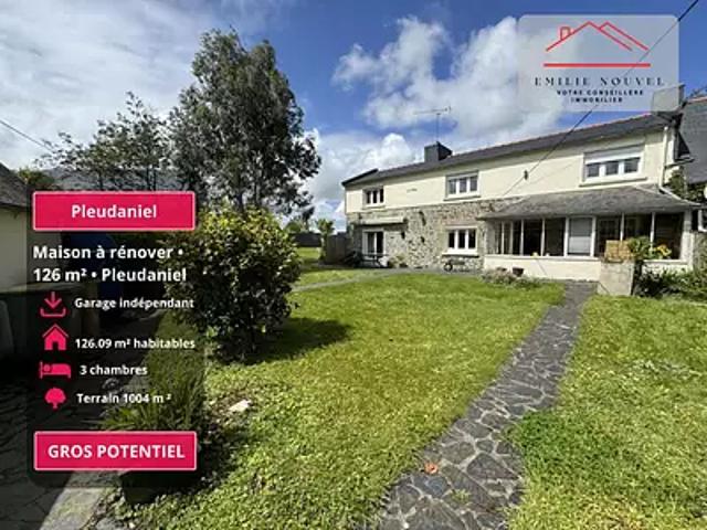 Pleudaniel 22740 Achat / Vente maison 5 pièces t5