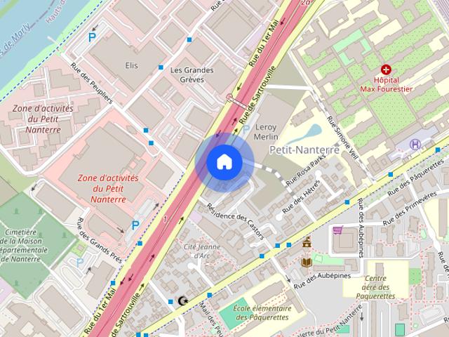 Pleasant single ensuite bedroom near Paris Nanterre University