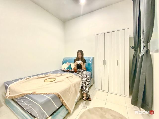 ⚠️ Please Alert ⚠️ Rent Fully Furnished Room At Bukit Jalil Free WiFi & ZERO Deposit