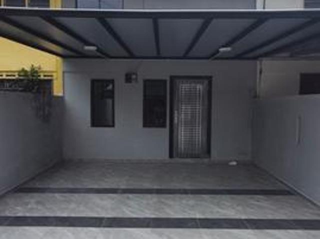 PLENTONG jalan Kemboja double storey low cost FULL LOAN