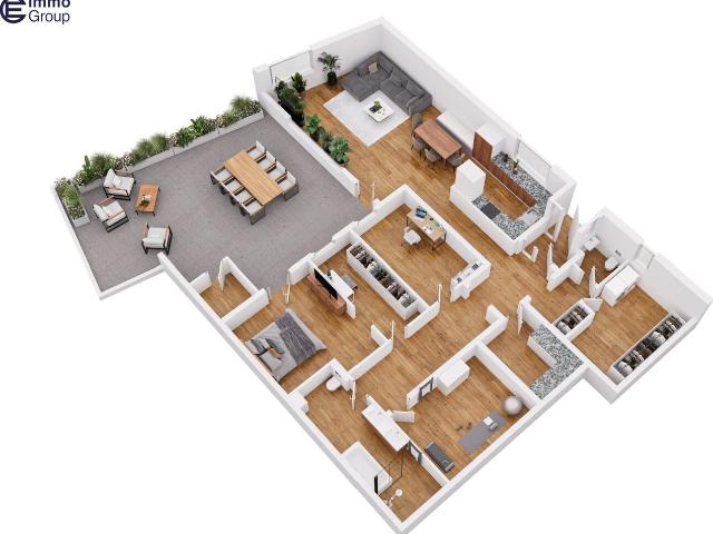 PLESCHING Terrassenwohnung zum TRÄUMEN