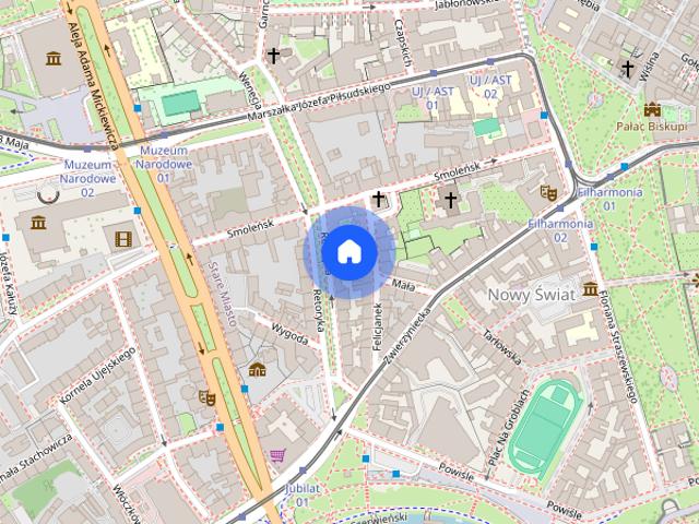 PL/RU Oddzielna kuchnia / Jubilat / Centrum / Od zaraz / 40 m²/ Wawel