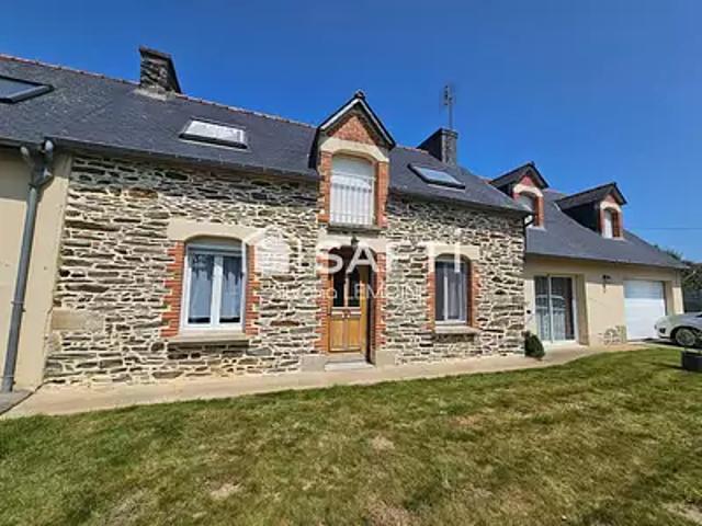 Bréhan 56580 Achat / Vente maison 7 pièces t7