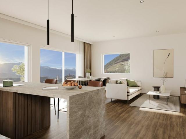Plus que 4 appartements ! Nouveau logements au coeur d'Ollon