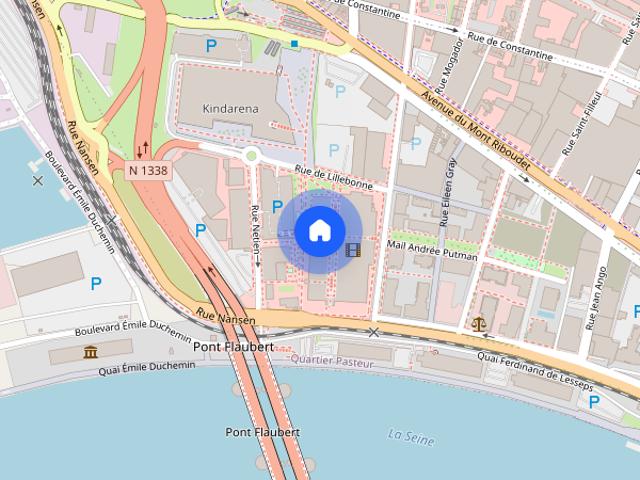PR HOTEL DE VILLE APPT F4 MEUBLE